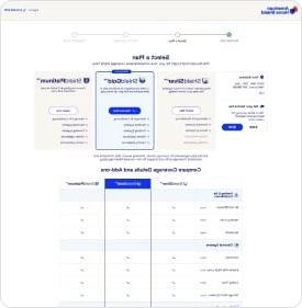 select a plan example